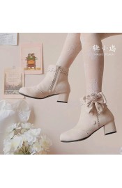Magic Peach Rose Vow Short Boots(Leftovers Stock/6 Colours)